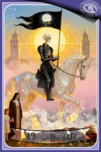 My AI Version Of The Death Tarot Card