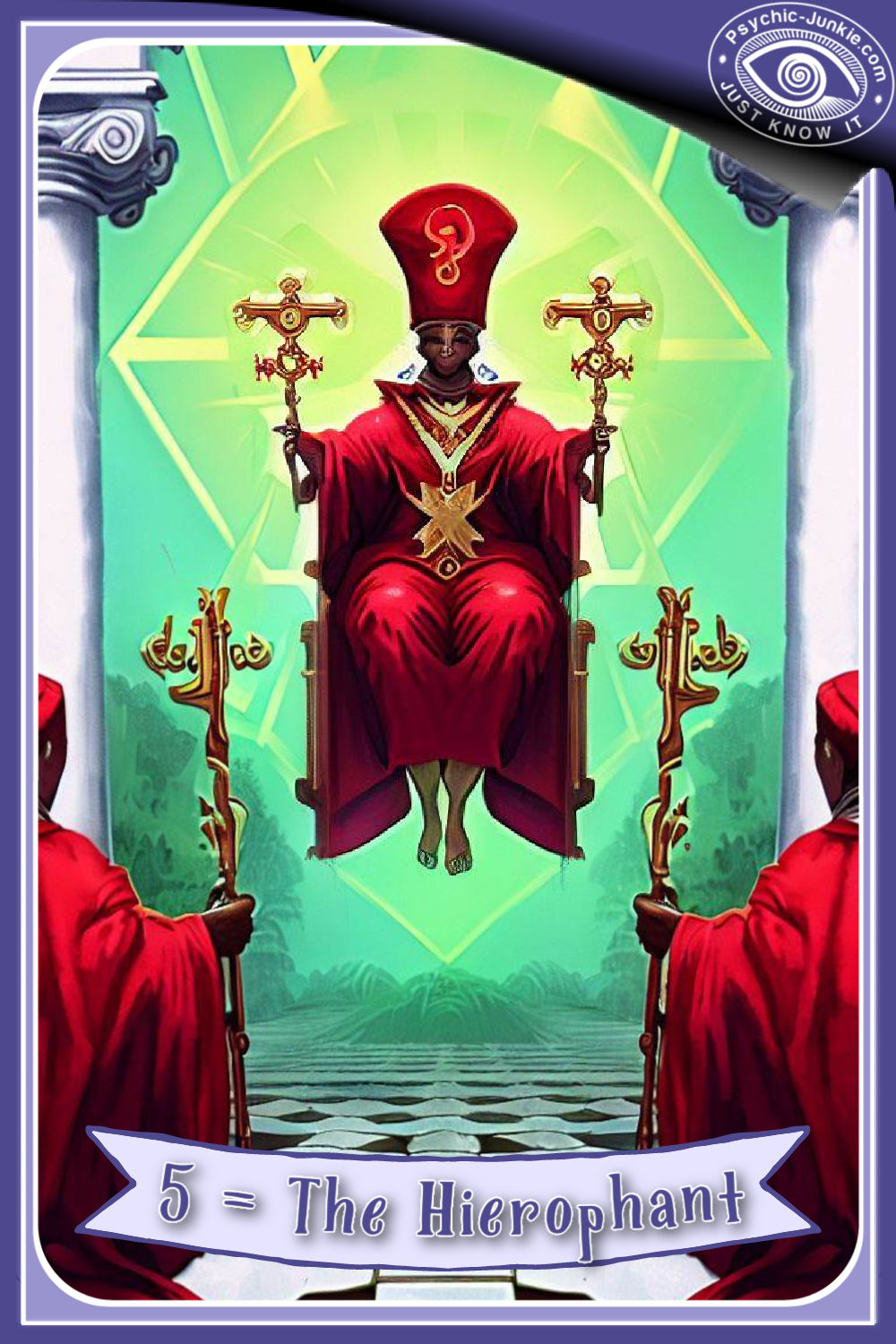 The Hierophant Tarot Card