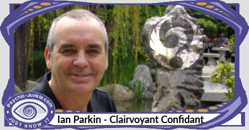 Ian Parkin - Your Clairvoyant Confidant.  (owner and principal psychic of this website)
