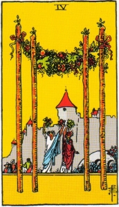 Four of Wands Tarot Card Meaning