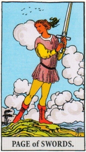 Page of Swords Tarot Card Meaning
