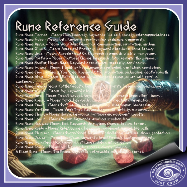 Rune Reference Guide
