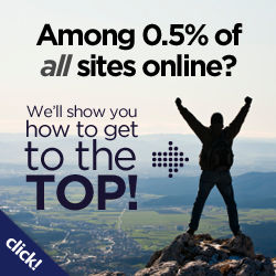 I get a lot of traffic on this website.