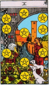 Ten of Pentacles Tarot Card Meaning