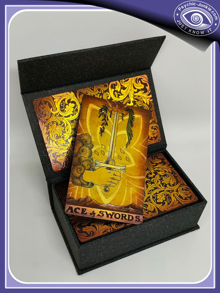 天野 喜孝、CONQUEST、card name: ACE of SWORDS（Ace of Swords