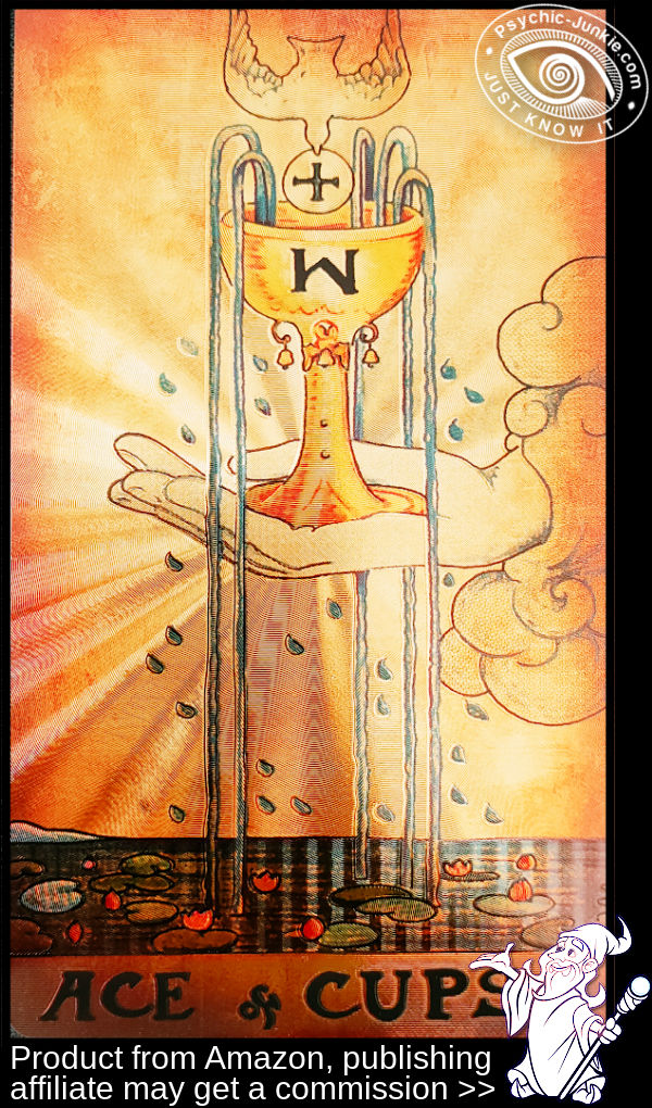 The Ace of Cups: See These Luxury Gold Foil Classic Tarot Cards On Amazon