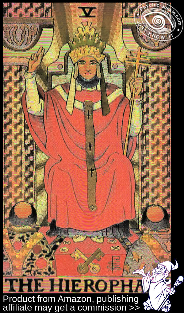 The Hierophant: See These Luxury Gold Foil Classic Tarot Cards On Amazon