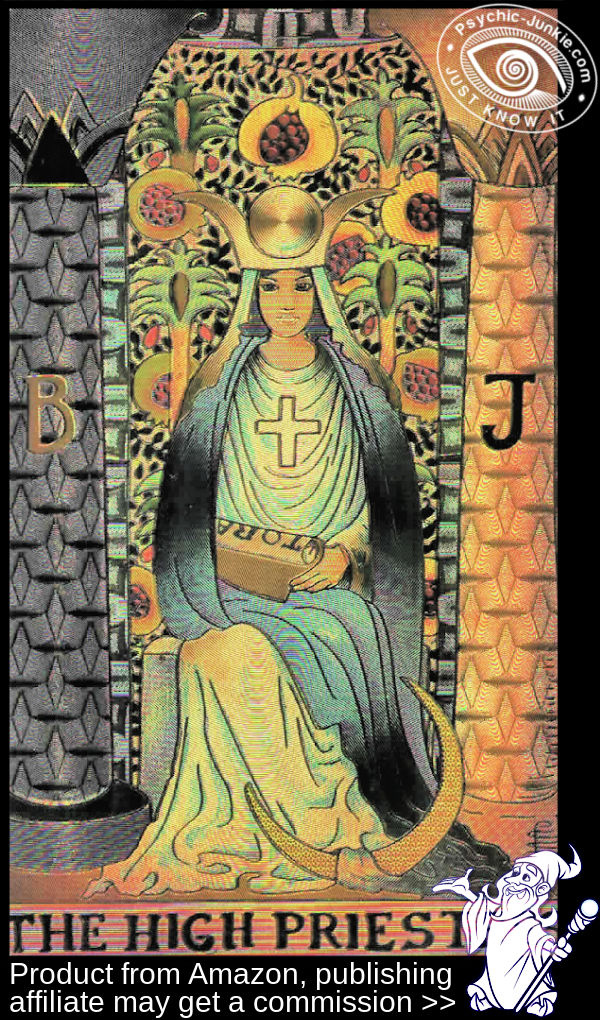 The High Priestess: See These Luxury Gold Foil Classic Tarot Cards On Amazon