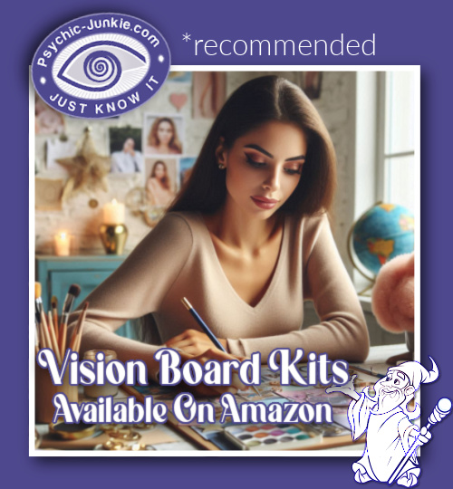 Search Results for Vision Board Kits on Amazon, *publishing affiliate may get a commission > >