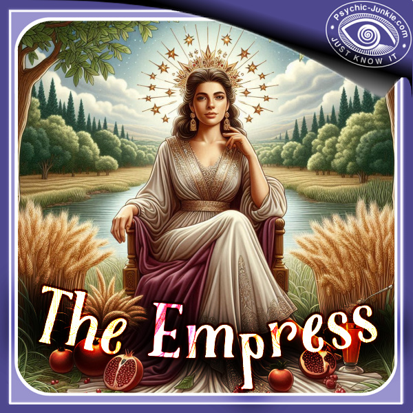 My AI Version Of The Empress Tarot Card