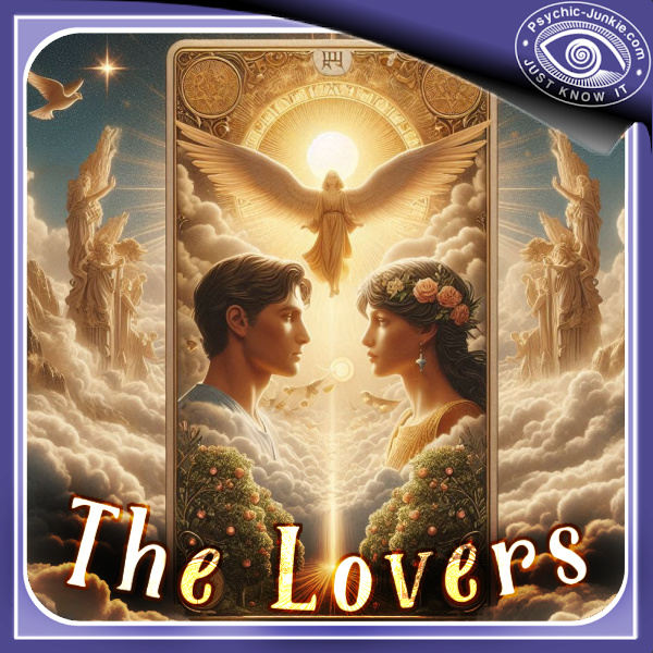AI Version Of The Lovers Tarot Card