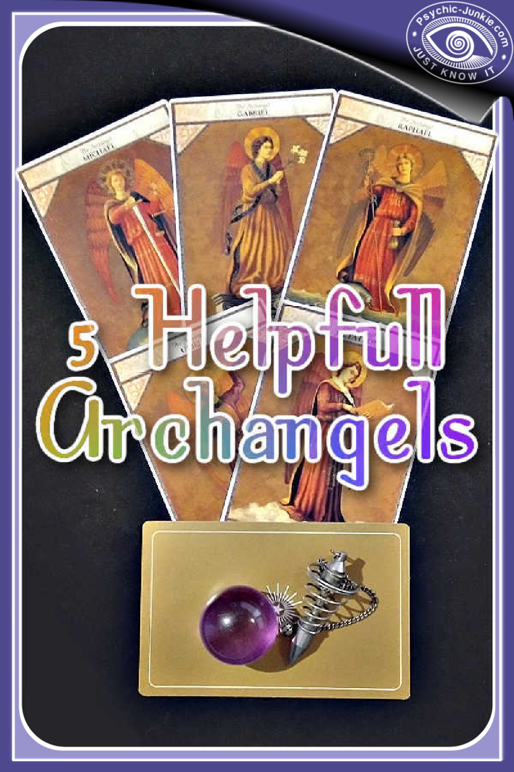 The Fab 5 archangel names are: Michael, Gabriel, Raphael, Uriel, and Metatron. 