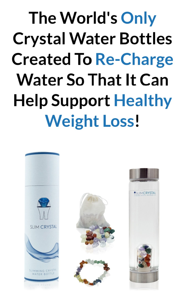 Click Here To Learn More About These Crystal Water Bottles Created To Re-Charge Water