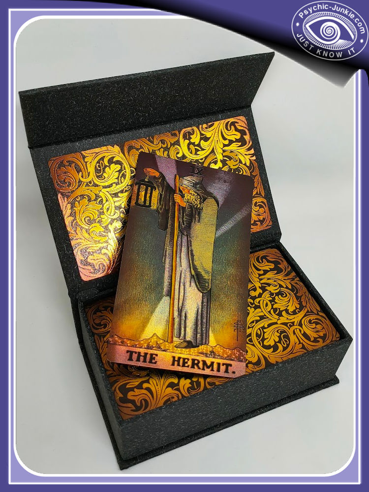 The Hermit: See These Luxury Gold Foil Classic Tarot Cards On Amazon