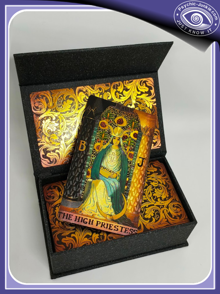 High Priestess: See These Luxury Gold Foil Classic Tarot Cards On Amazon