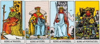 Minor Arcana Meanings - Kings