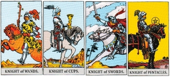 Minor Arcana Meanings - Knights