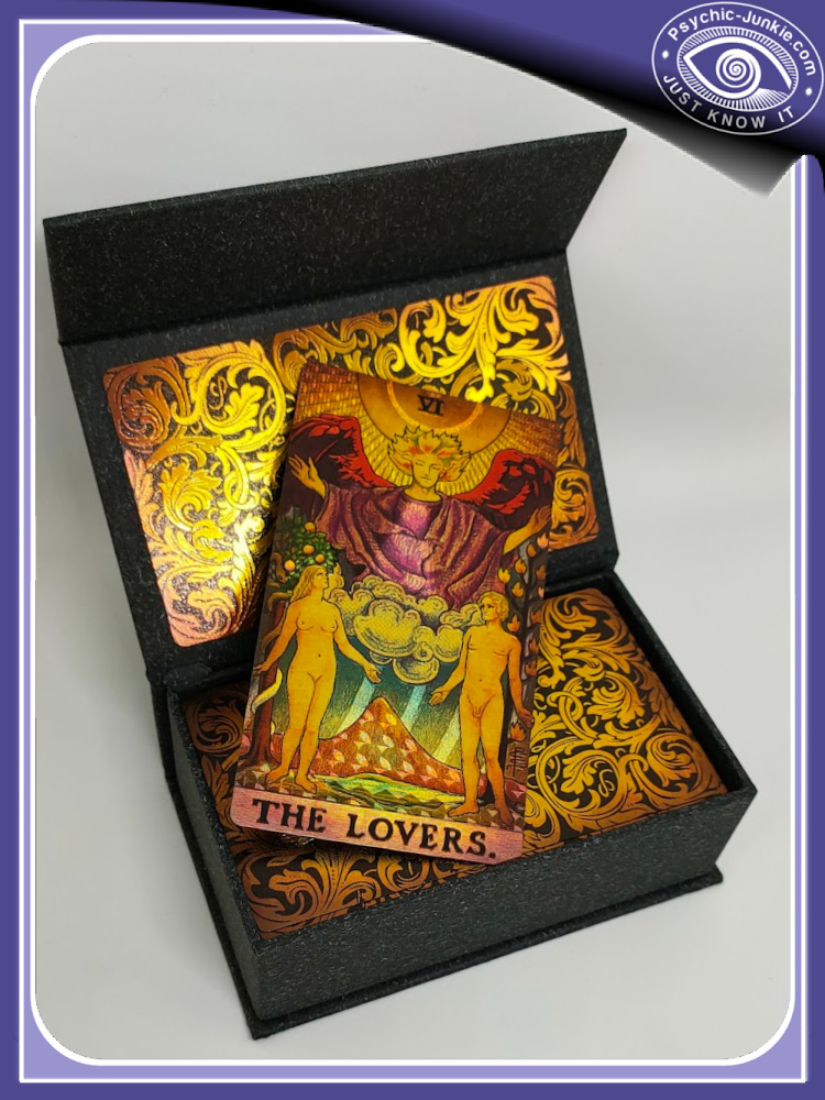 The Lovers: See These Luxury Gold Foil Classic Tarot Cards On Amazon
