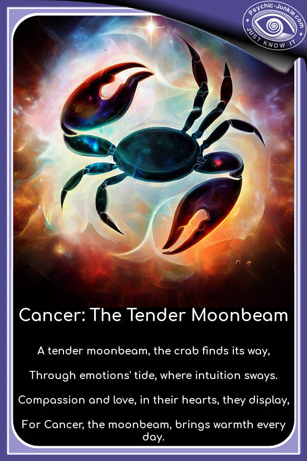 Cancer: The Tender Moonbeam Cancer: The Tender Moonbeam