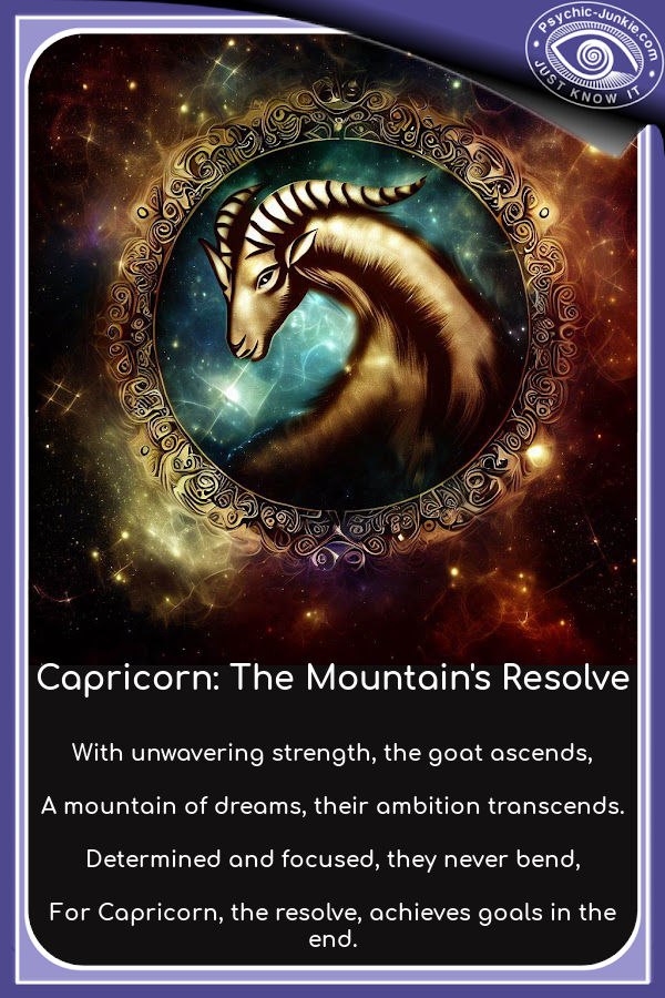 Capricorn: The Mountain's Resolve