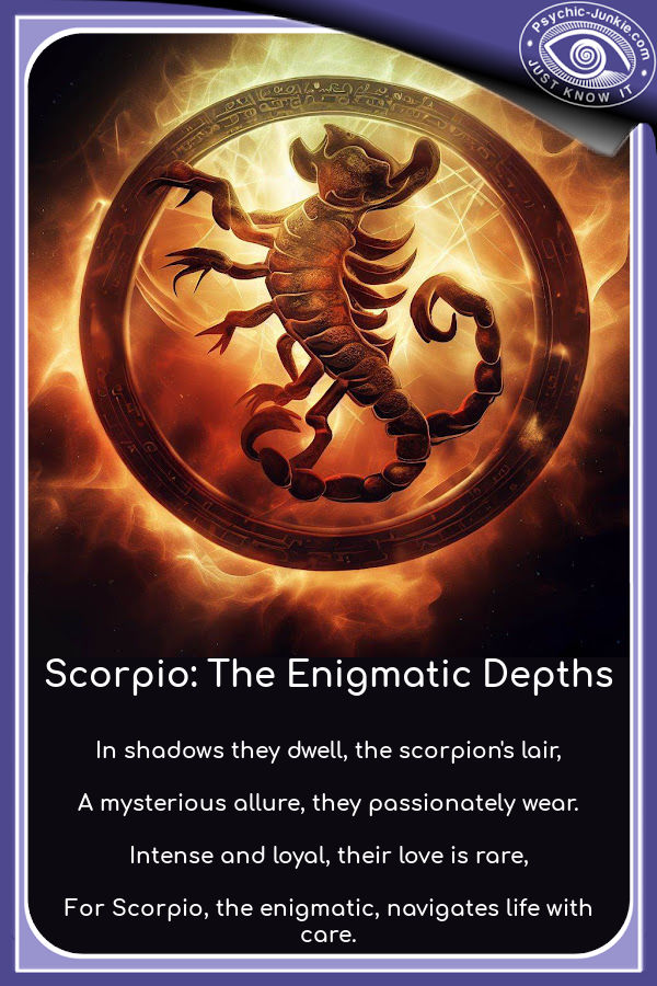 Scorpio: The Enigmatic Depths Scorpio: The Enigmatic Depths