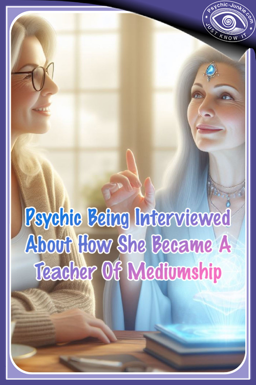 Psychic Interviewed About How She Became A Teacher Of Mediumship Psychic Interviewed About How She Became A Teacher Of Mediumship