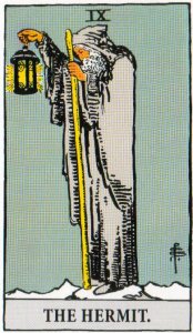 A TarotVision of the Hermit