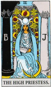 A TarotVision of the High Priestess