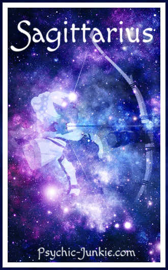 Sagittarius Tarot Horoscope Spread = Inner Self