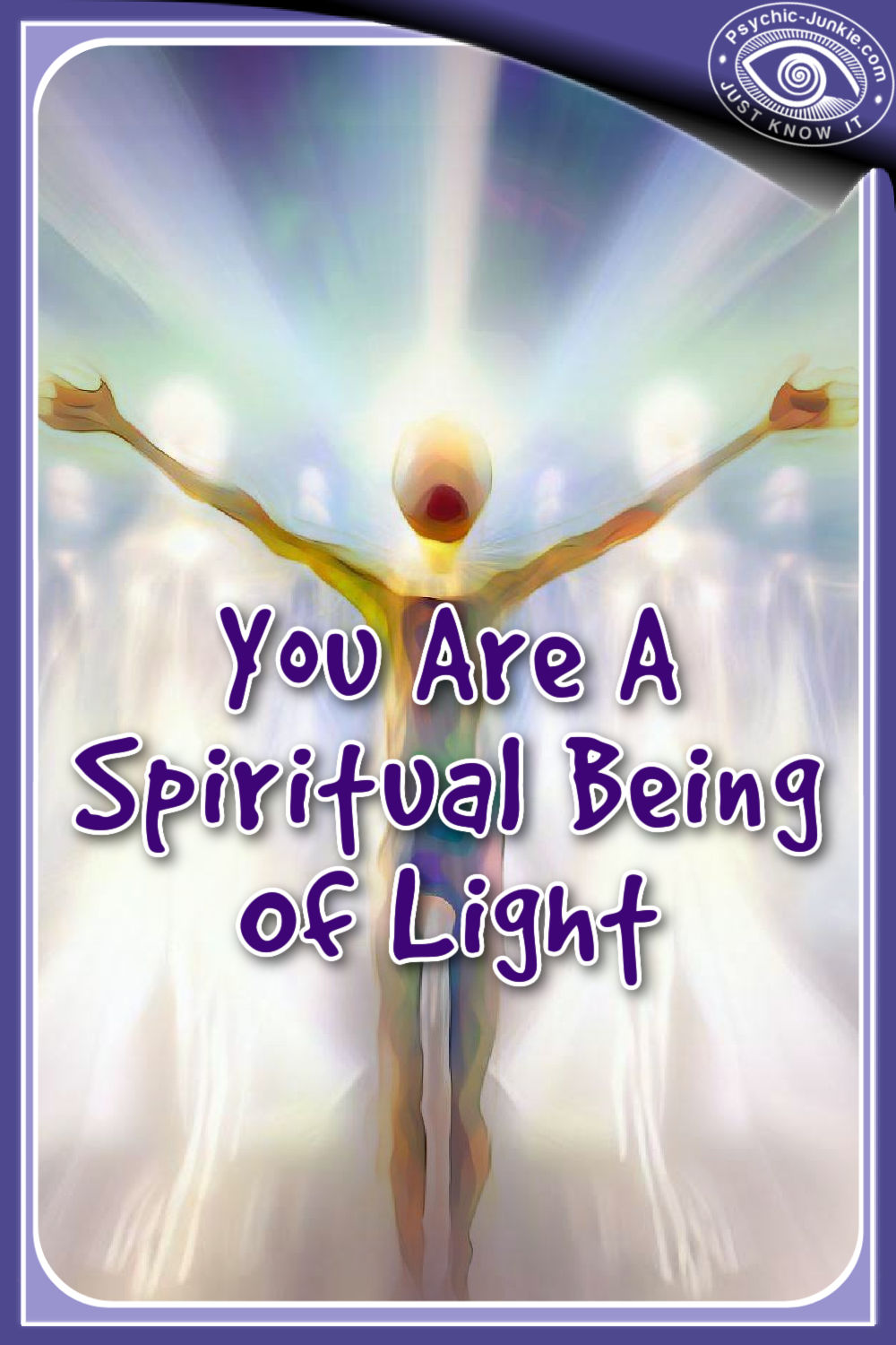 You are a spiritual being of light.