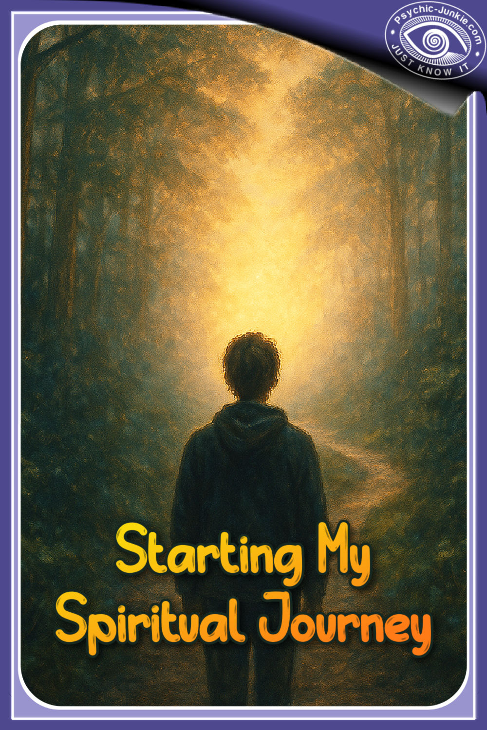 Starting my spiritual journey was to completely change my life in 1985