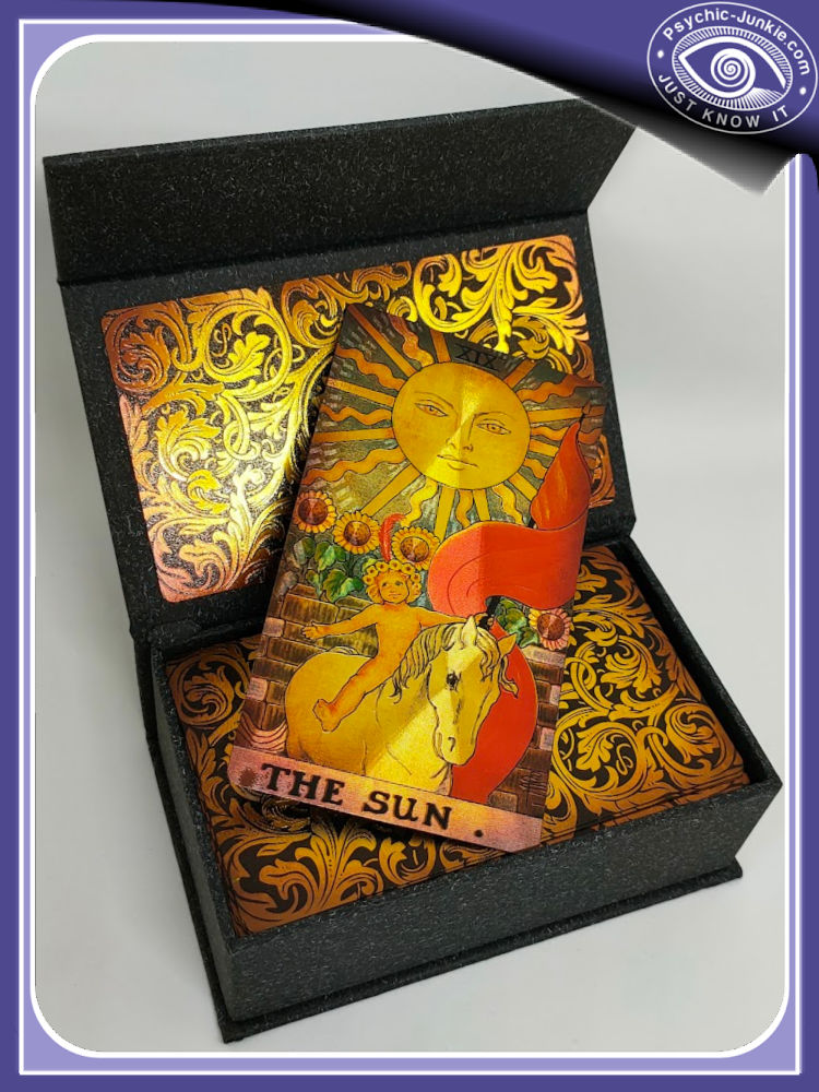 19 The Sun: See These Luxury Gold Foil Classic Tarot Cards On Amazon