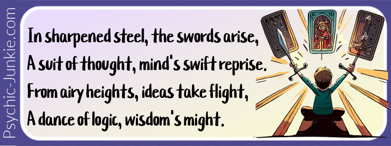 Swords Tarot Card Verse