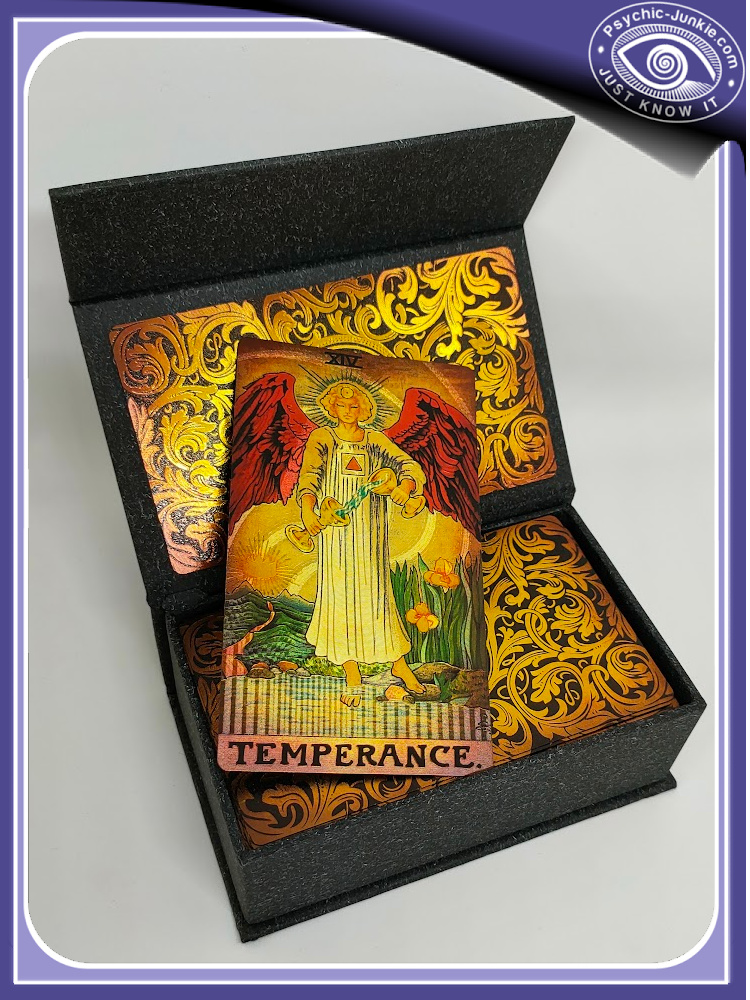 14 Temperance: See These Luxury Gold Foil Classic Tarot Cards On Amazon