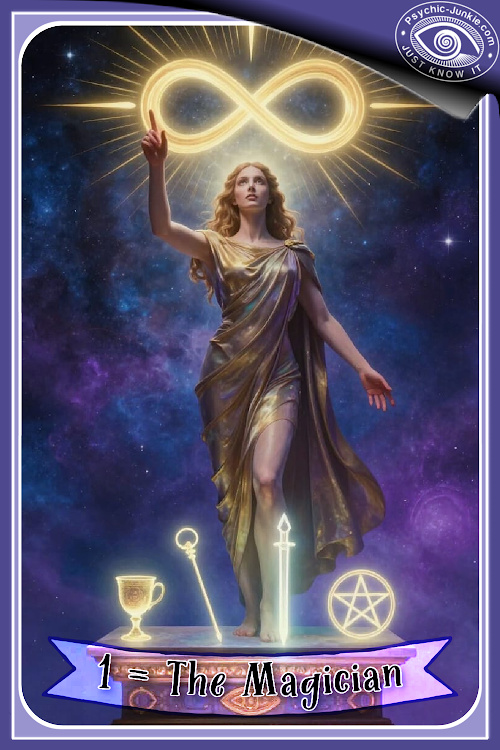 My AI Version Of The Magician Tarot Card Reimagined
