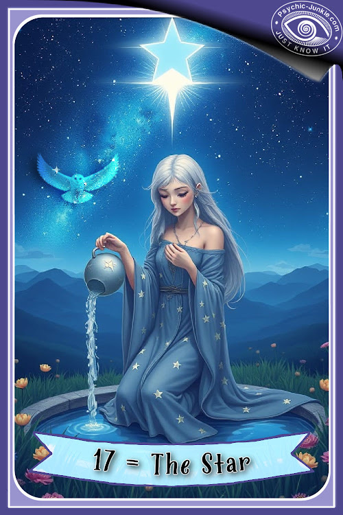 My AI Version Of The Star Tarot Card