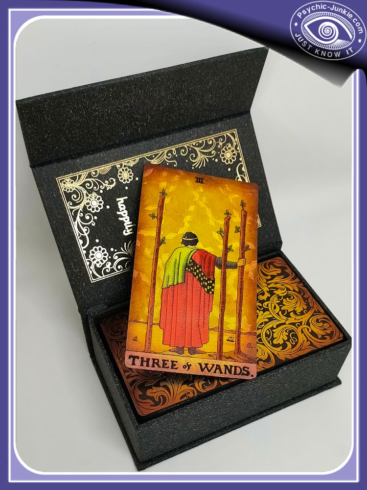 The Three Of Wands: See These Luxury Gold Foil Classic Tarot Cards On Amazon