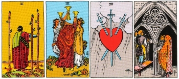 Minor Arcana Meanings - Threes