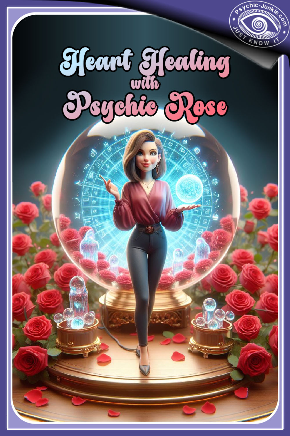 Heart Healing with Psychic Rose