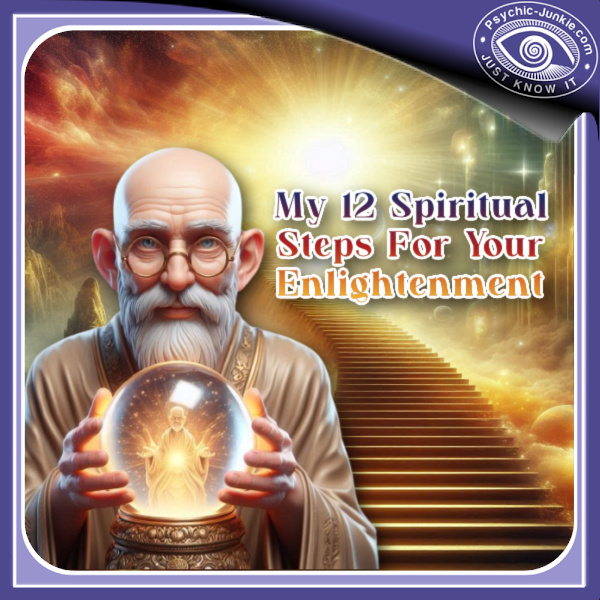 The 12 Steps To Spiritual Enlightenment Designed By A Psychic Monk