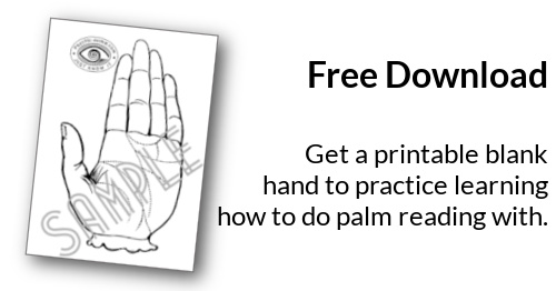 Download Your Palmistry Blank Hand