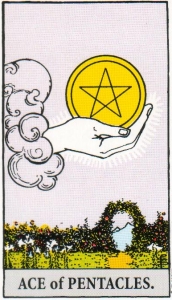 Ace of Pentacles Tarot Card Meaning