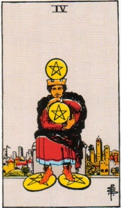Four of Pentacles Tarot Card Meaning