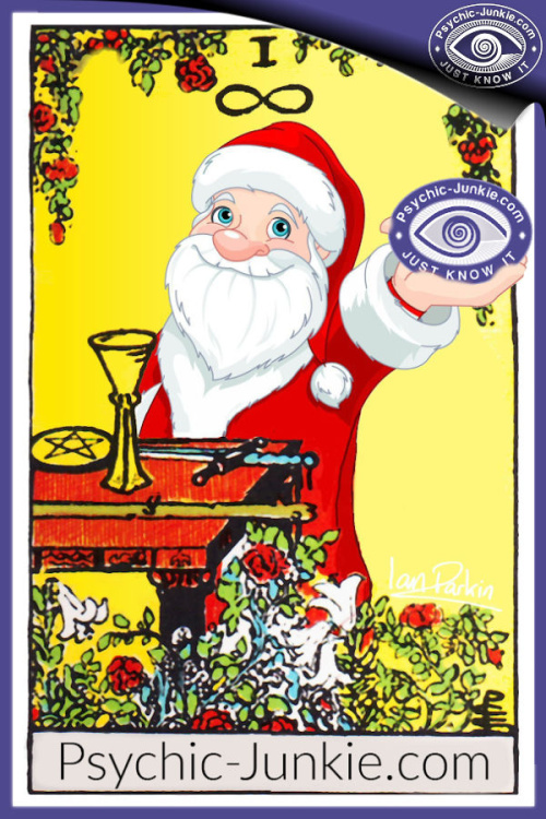 Santa At The Psychic Junkie Shop