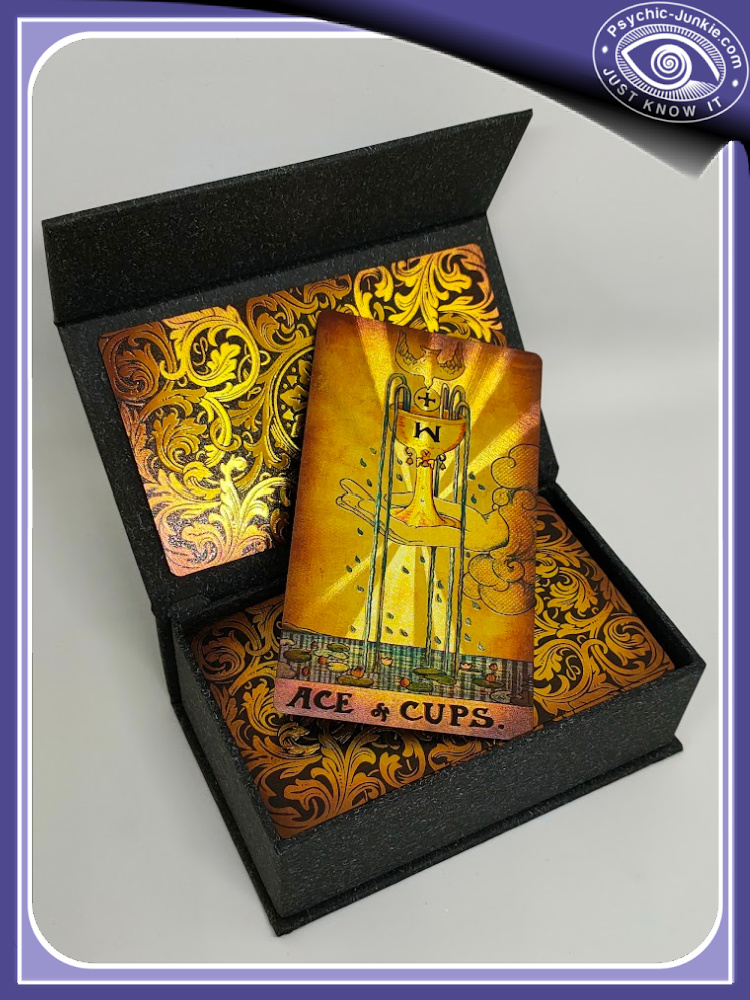 The Ace of Cups: See These Luxury Gold Foil Classic Tarot Cards On Amazon