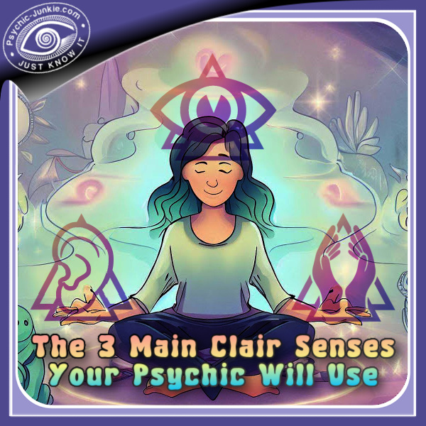 Of all the clair senses a psychic reader uses, these three are top of the list