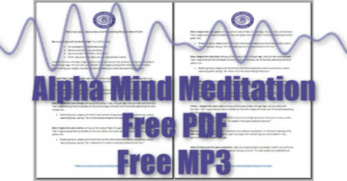 Alpha Mind Meditation PDF and MP3