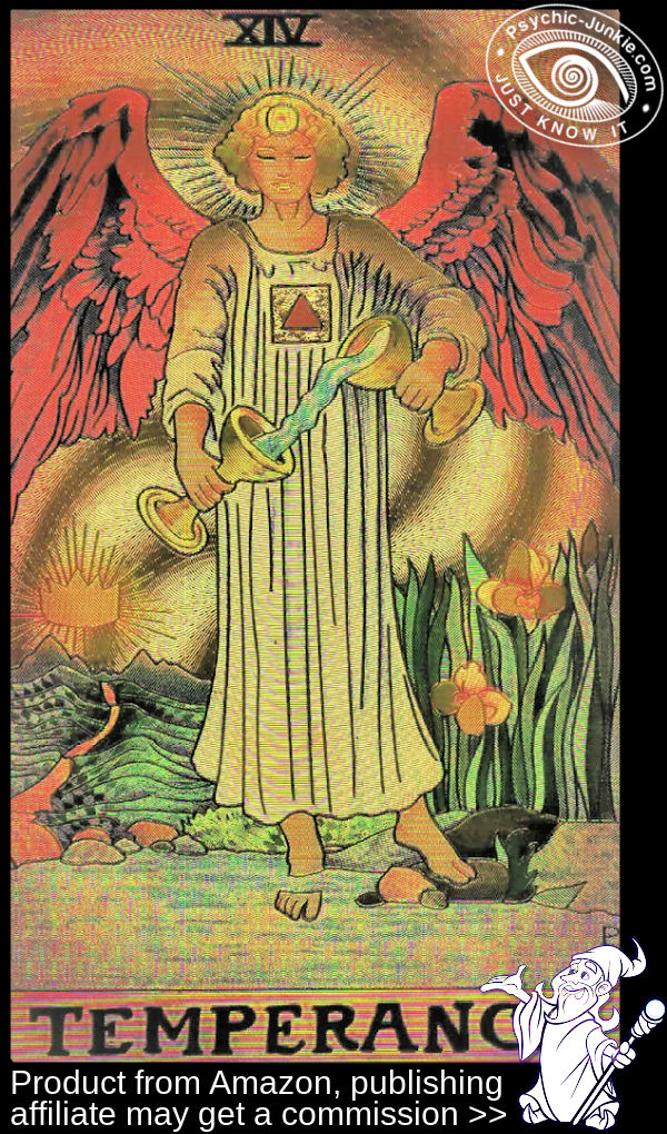 14 Temperance: See These Luxury Gold Foil Classic Tarot Cards On Amazon