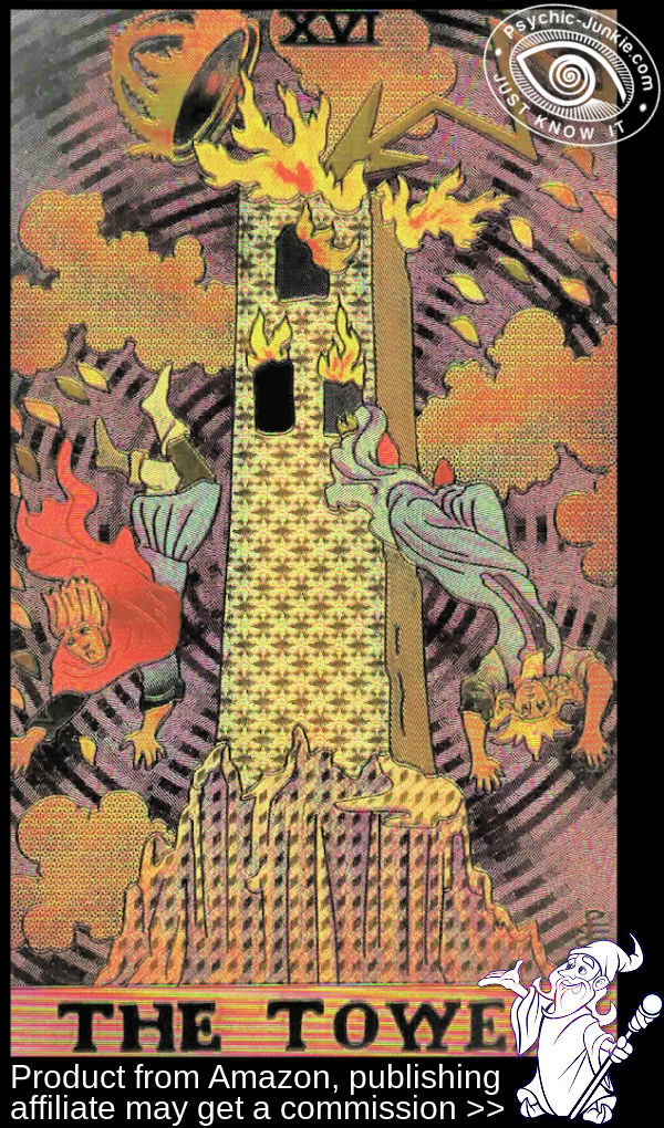 16 The Tower: See These Luxury Gold Foil Classic Tarot Cards On Amazon