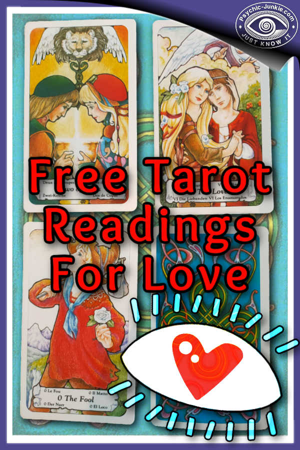 Your free love prediction tarot reading in 3 quick card turns.